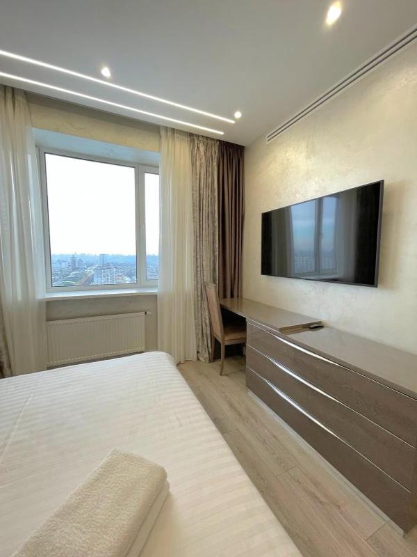 Vip Apartment 120M2 With Panoramic Windows, 22 Floor. Obolon Kijów Zewnętrze zdjęcie